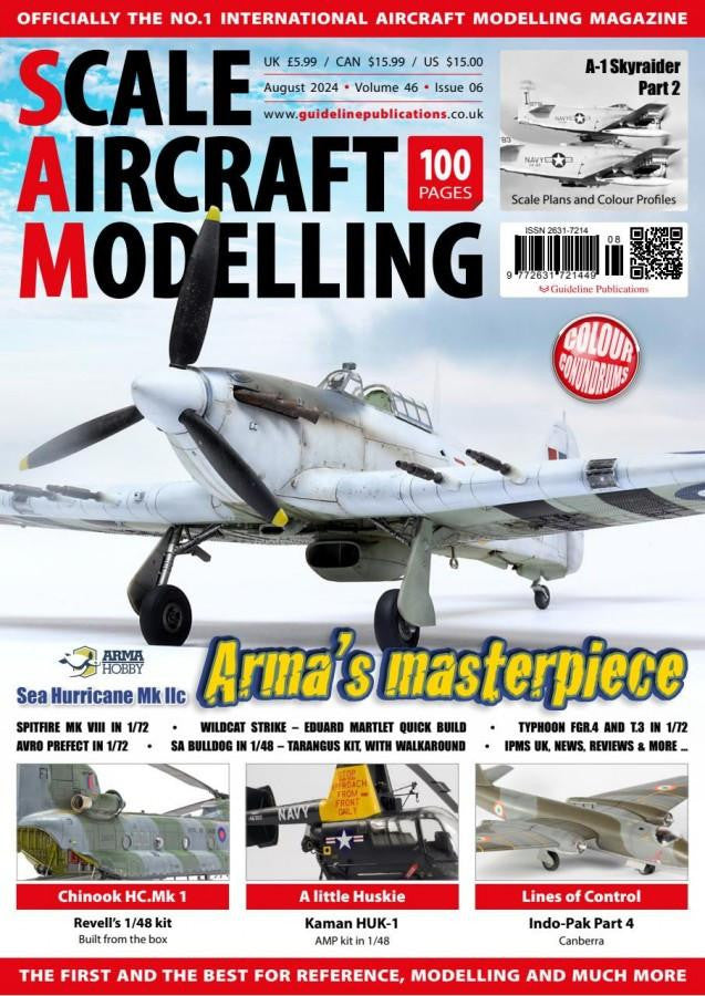 Guideline Publishing Scale Aircraft Modelling Magazine Aug. 2024
